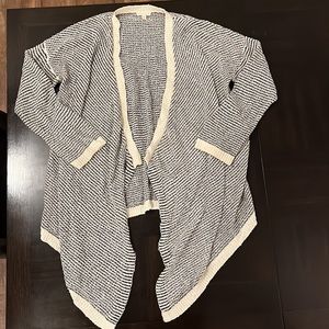 Eileen Fisher Sweater! Striped cardigan, Large